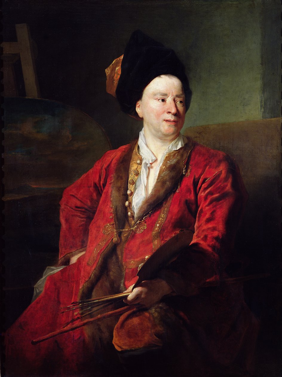 Portræt af Jean Baptiste Forest (1636-1712) 1704 sverige av Nicolas de Largillière