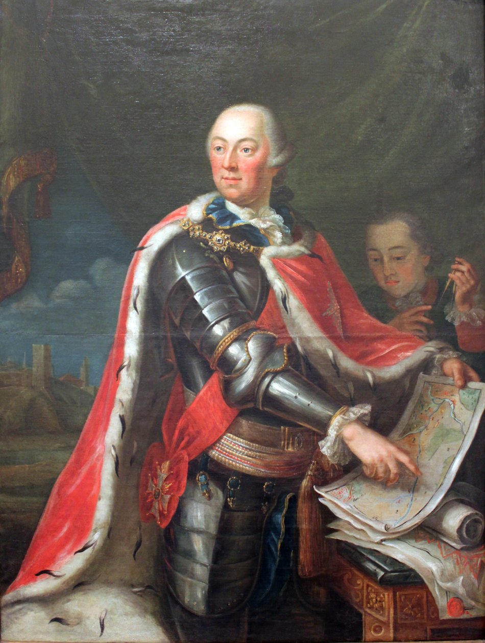 Hertig Carl Eugen av Württemberg (1728-1798) av Nicolas Guibal