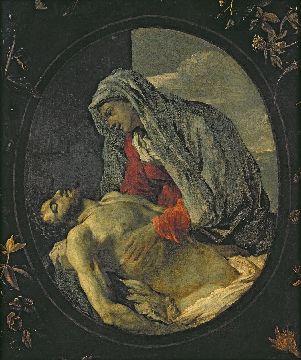 Pieta av Nicolas Poussin