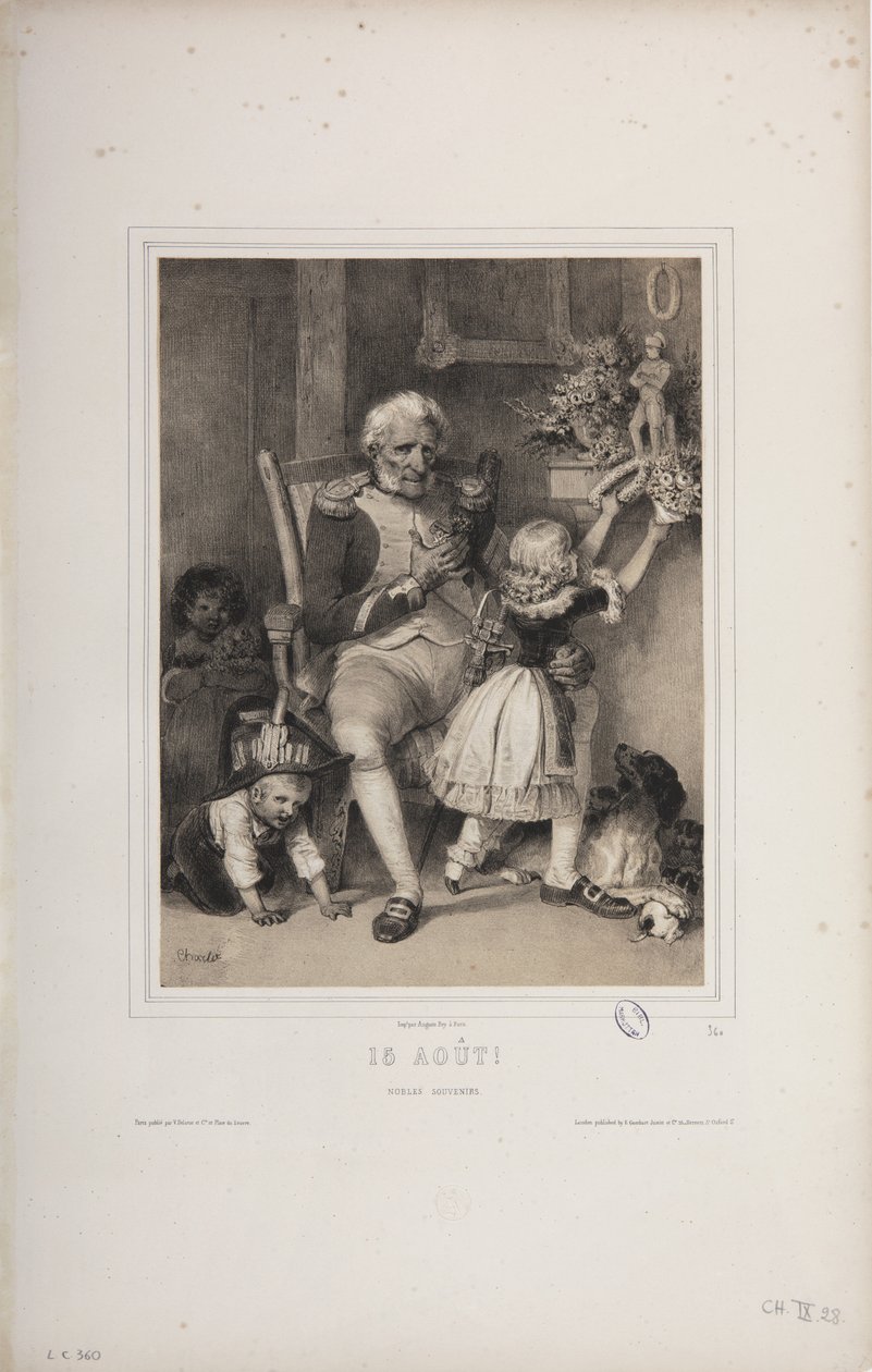 15 augusti! Ädla minnen av Nicolas Toussaint Charlet