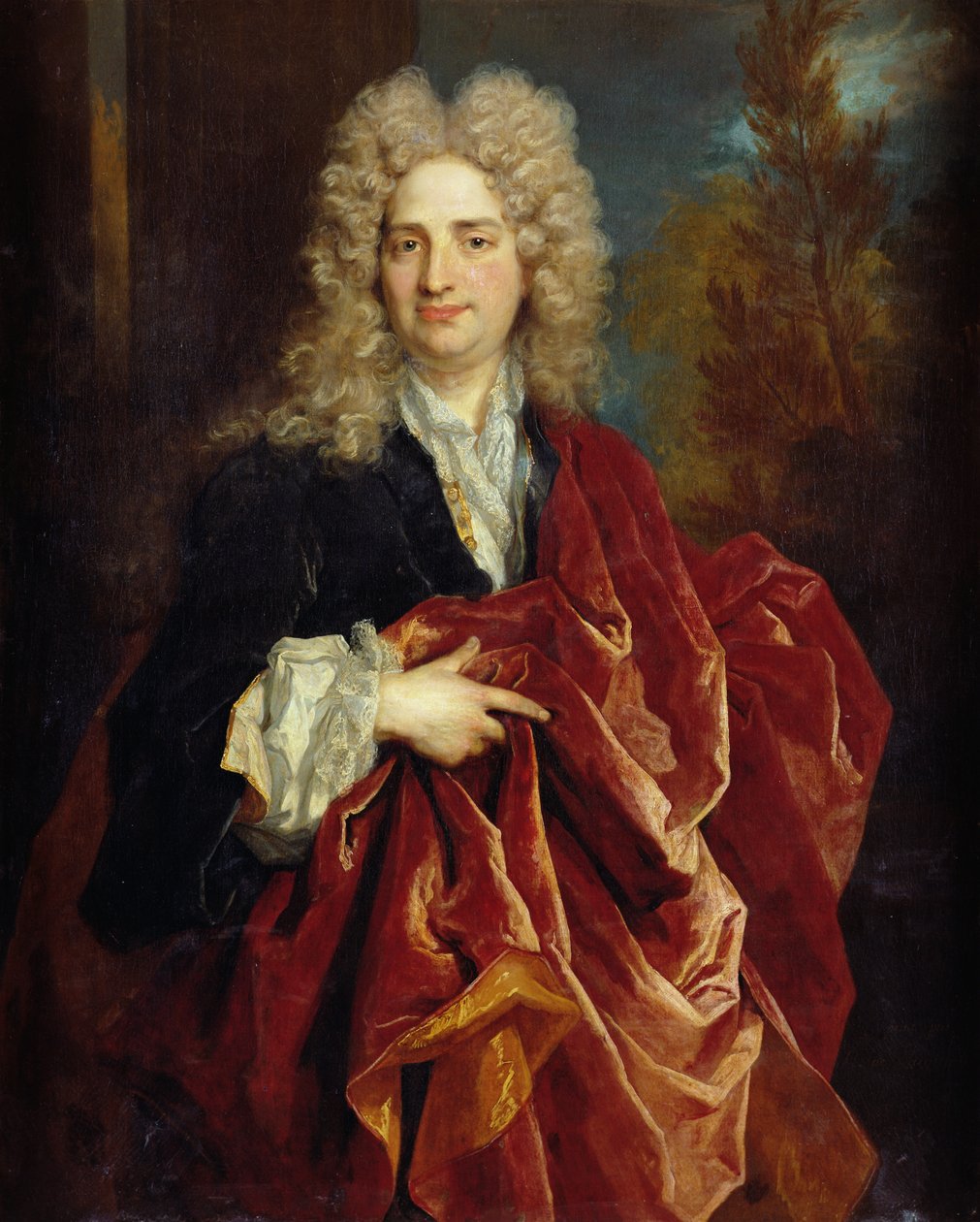 Porträtt av en man av Nicolas de Largillière