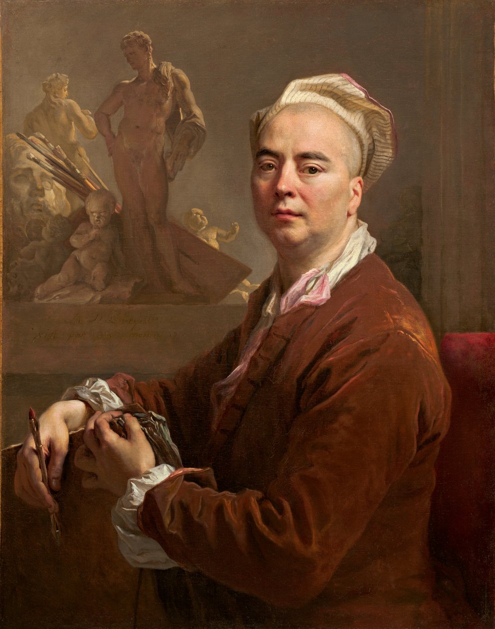 Självporträtt av Nicolas de Largillière