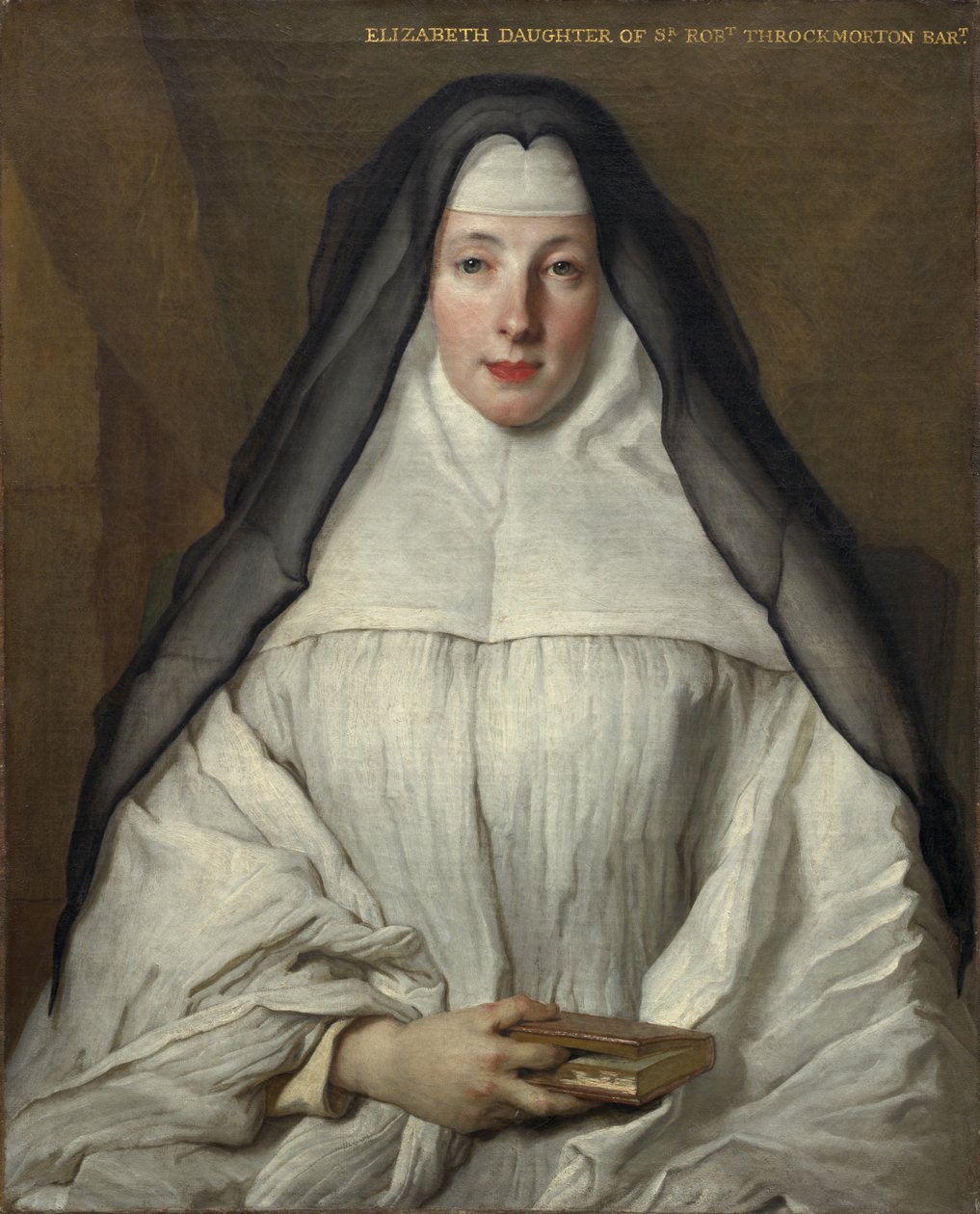Porträtt av Elizabeth Throckmorton av Nicolas de Largillière