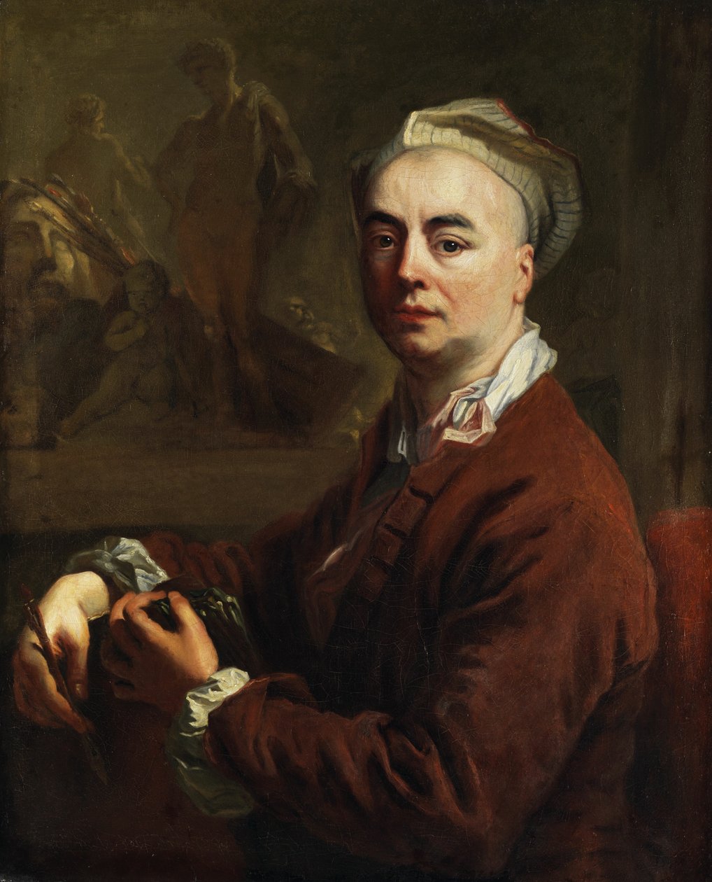 Självporträtt av Nicolas de Largillière