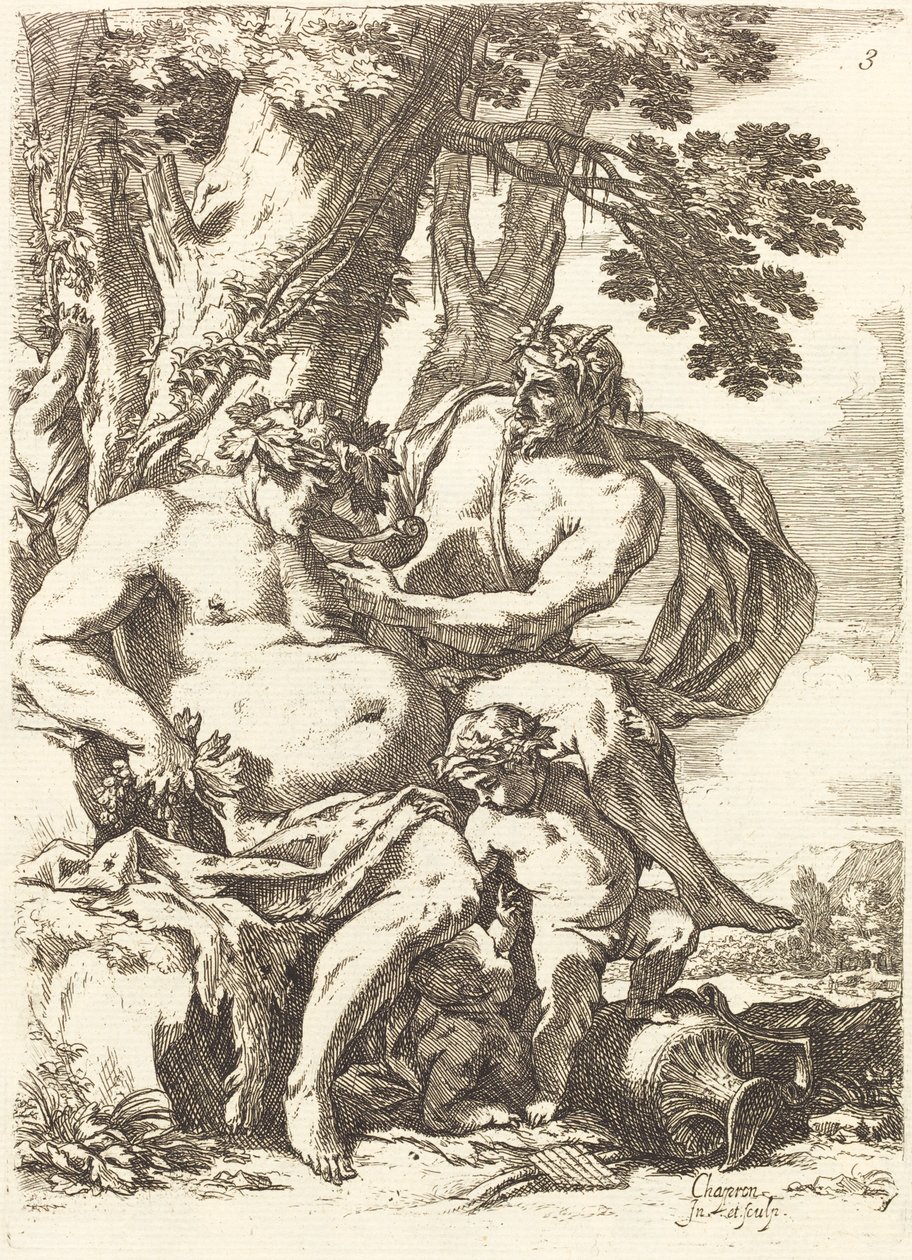 Den äldre Silenus av Nicolas Chapron