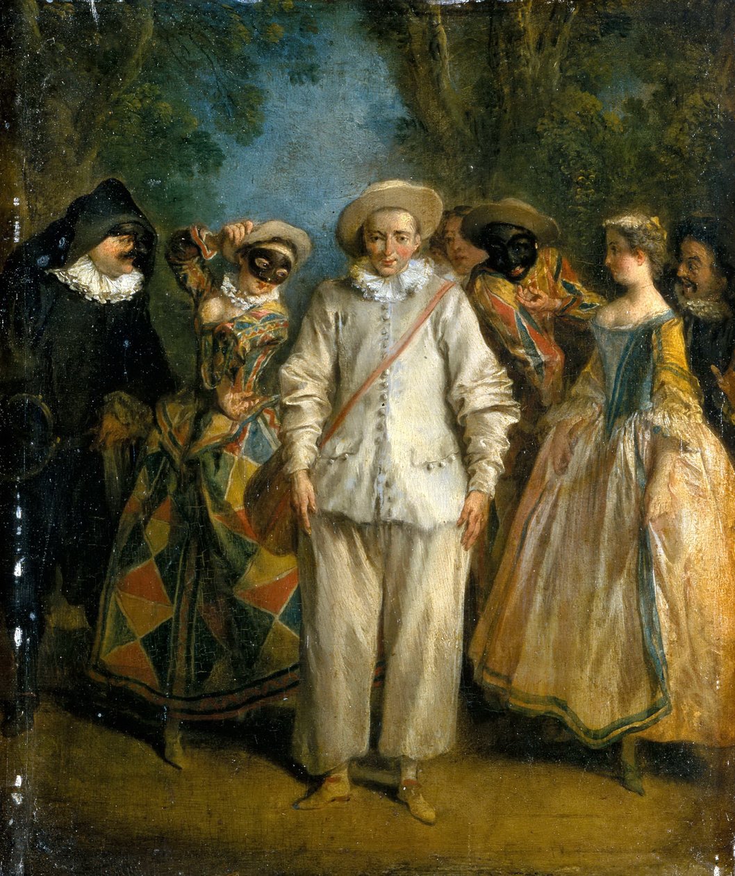 Skådespelarna i Commedia dell