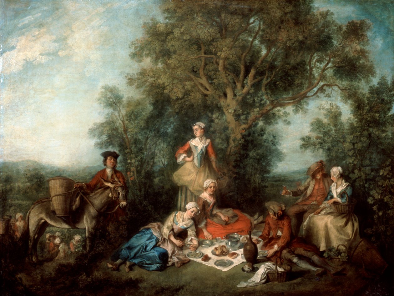 Hösten, 1738. av Nicolas Lancret