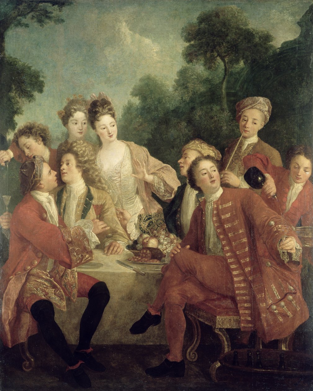 Skinklunchen av Nicolas Lancret