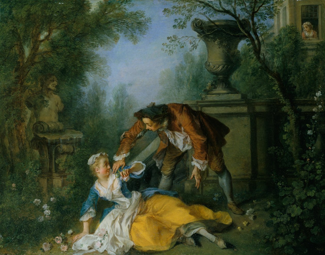 Den rättfärdigade tjänaren, ca. 1740. av Nicolas Lancret