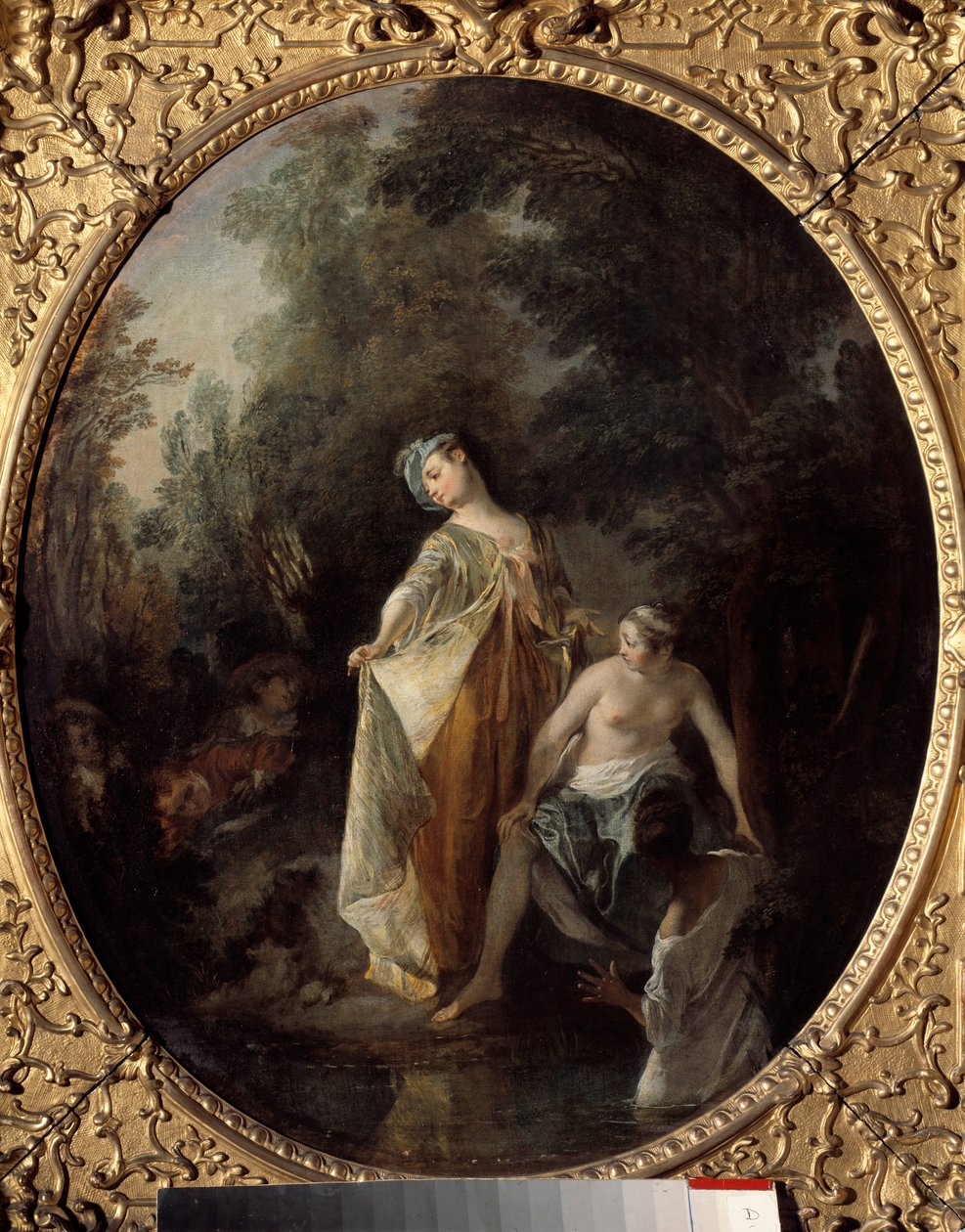 Badgästerna. Målning av Nicolas Lancret (1690-1743) av Nicolas Lancret