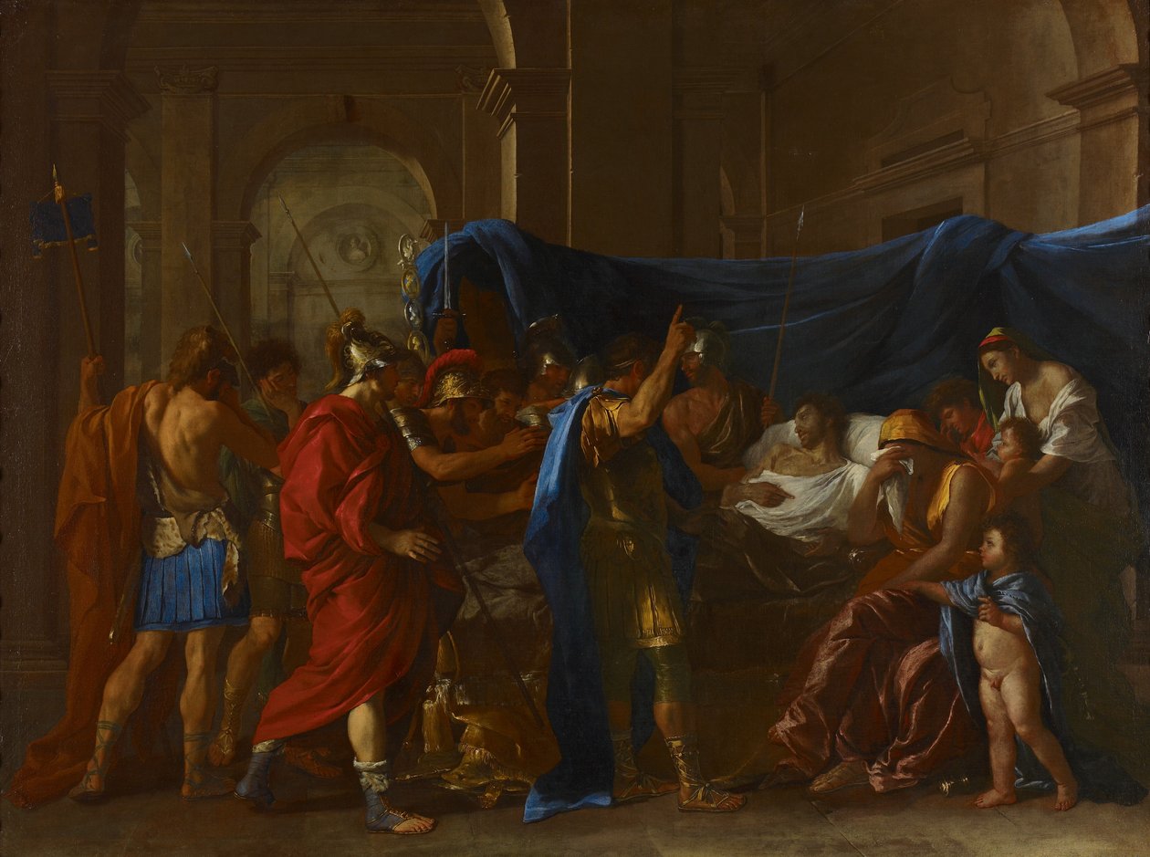 Germanicus död av Nicolas Poussin