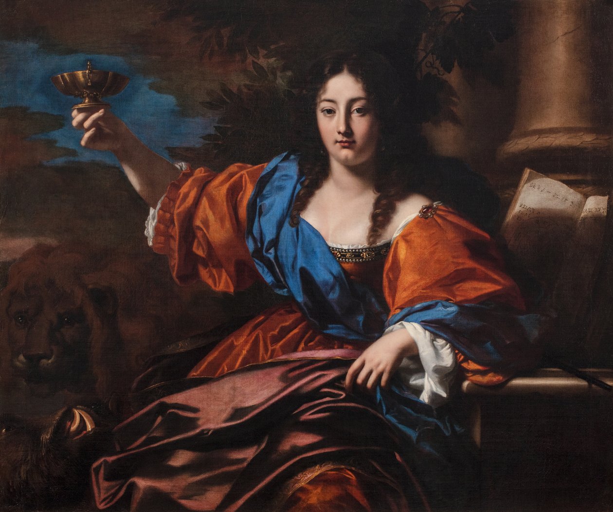 Circe, ca 1650-60 (olja på duk) av Nicolas Regnier