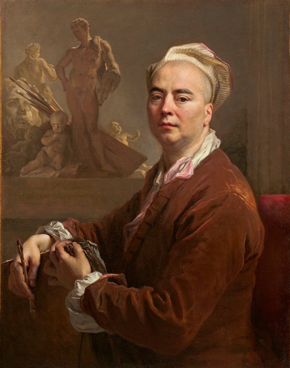 Självporträtt av Nicolas de Largillière