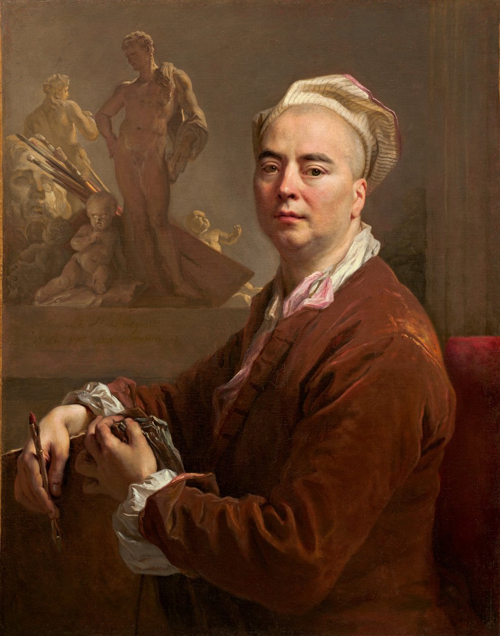 Självporträtt av Nicolas de Largillierre