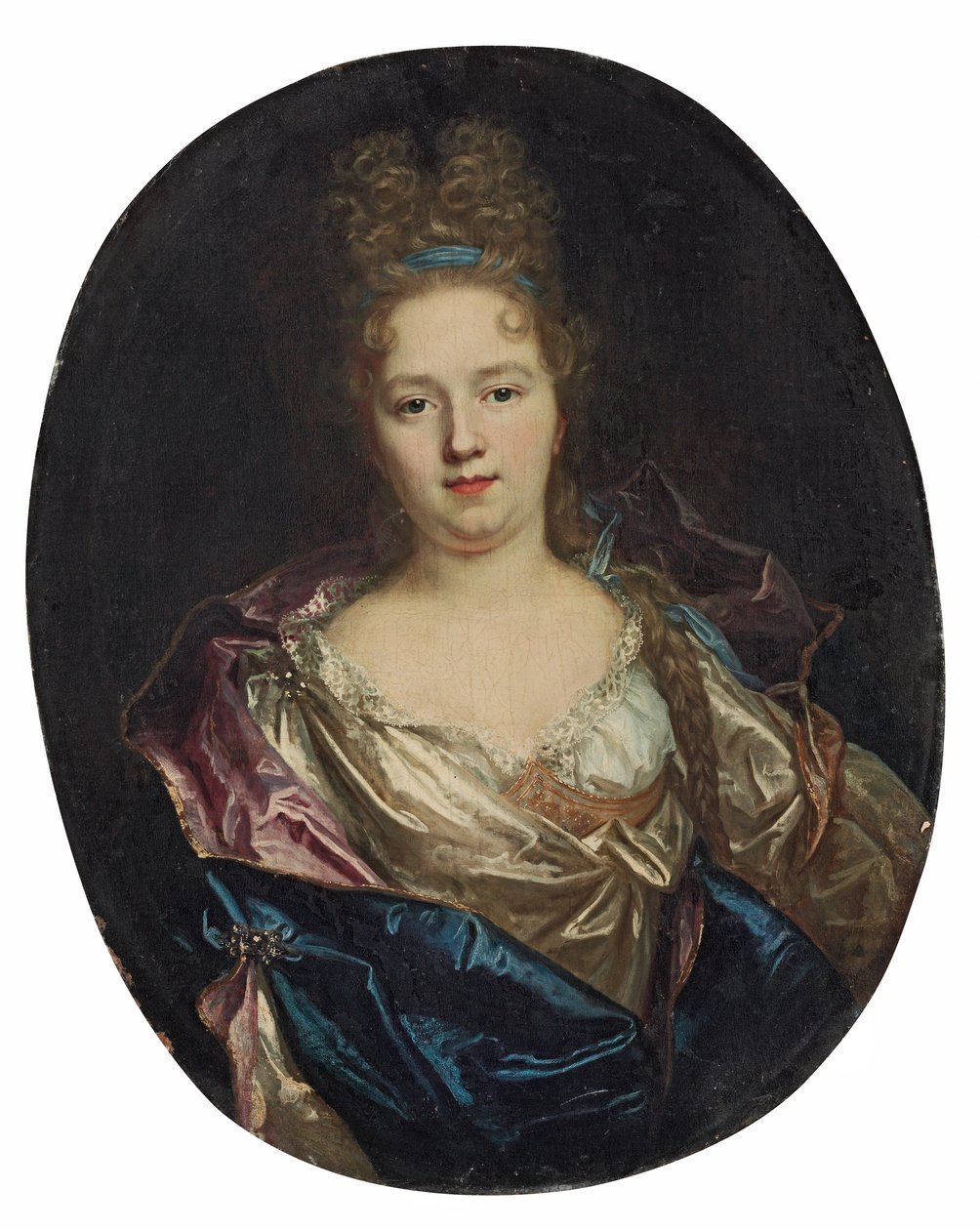 Porträtt av en dam av Nicolas de Largillière