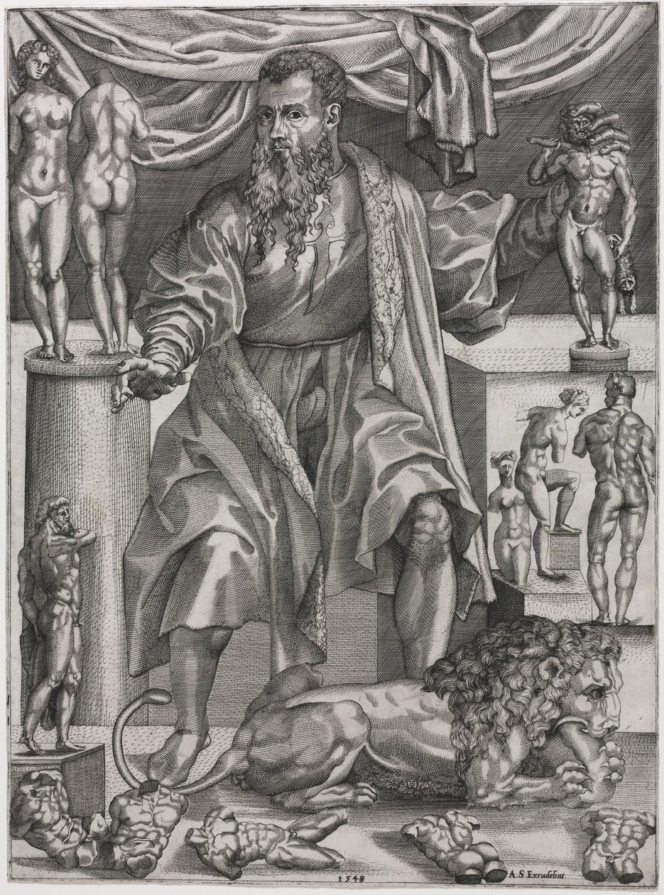 Baccio Bandinelli, 1548. av Nicolo della Casa