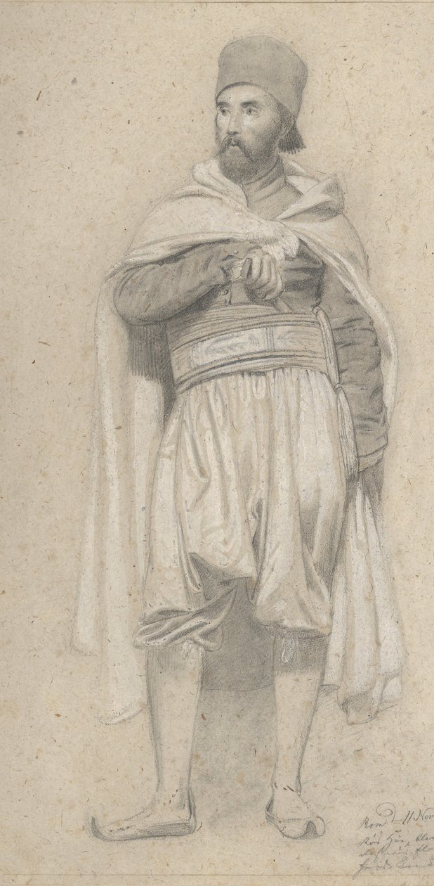 En turkisk krigare, 1843. av Niels Simonsen