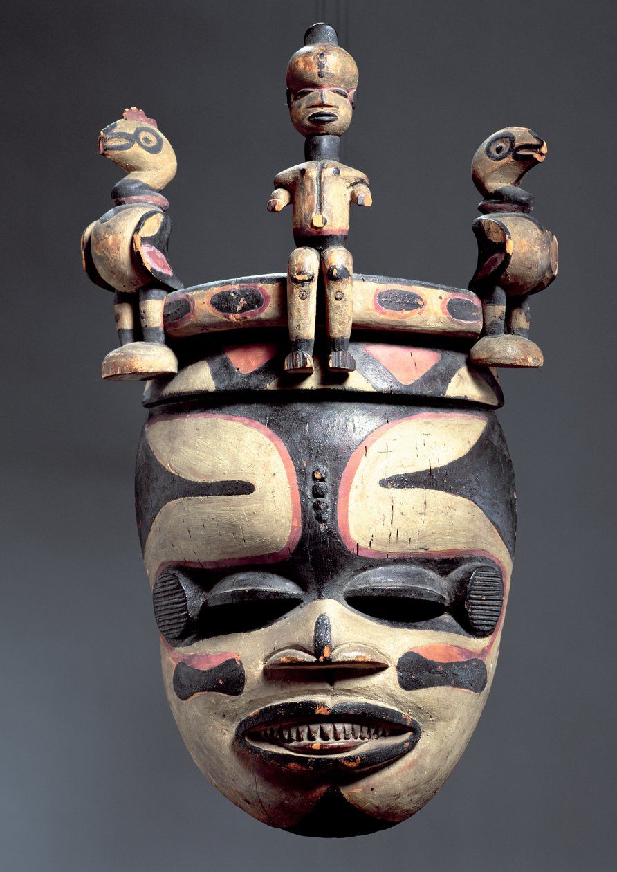 Mfon Mask, Ibibio Culture (trä) av Nigerian