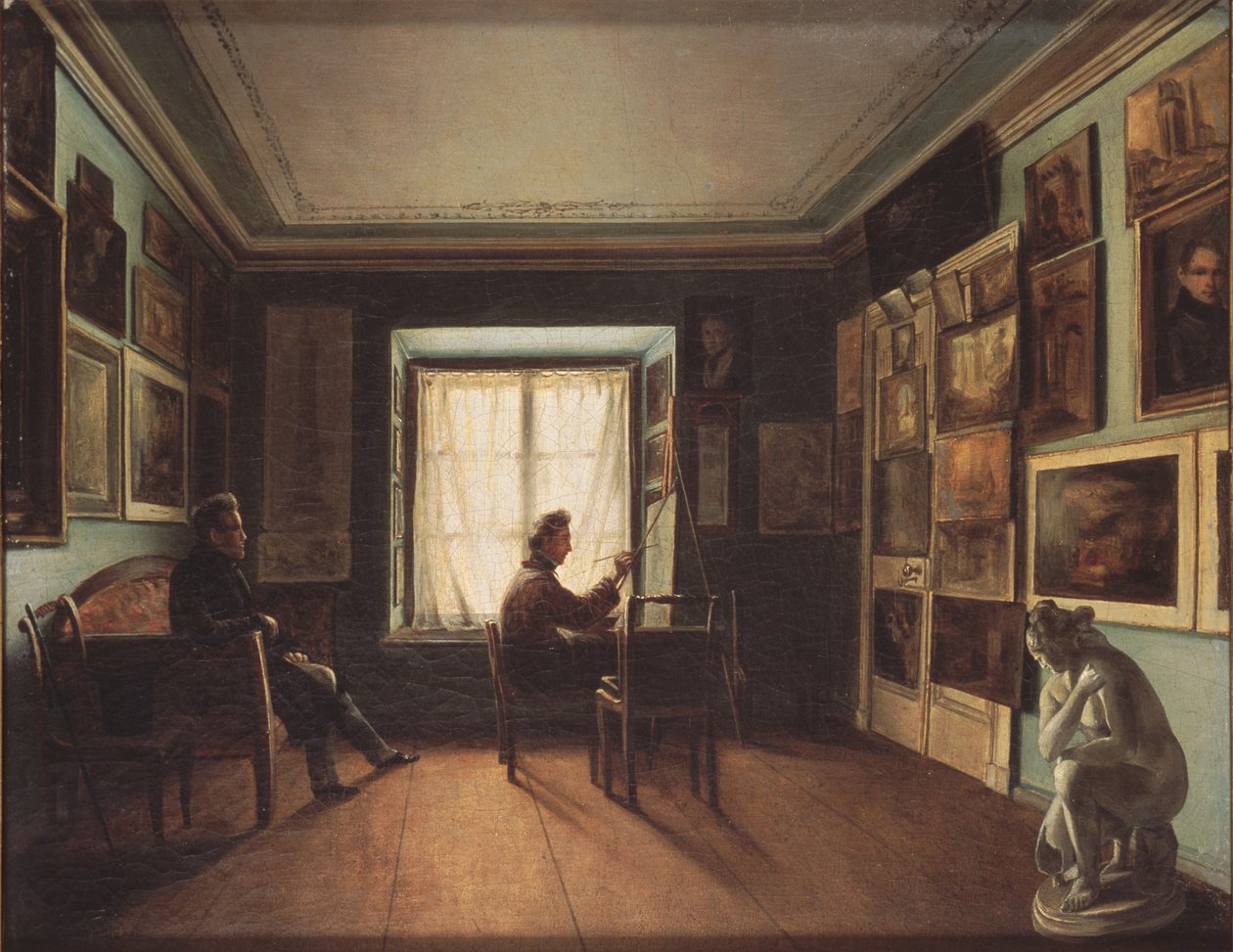 The Painters Studio, 1820-talet av Nikita Zaytsev