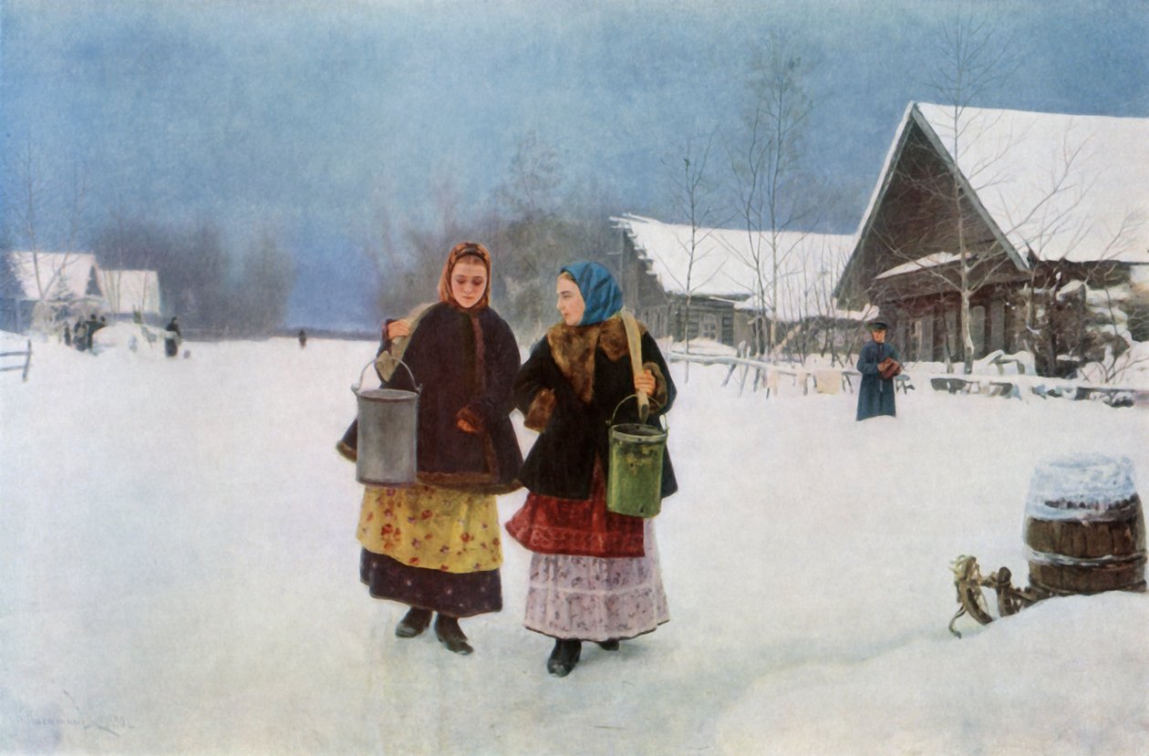 "Rivalen", 1891, 1965. av Nikolai Alekseevich Kasatkin