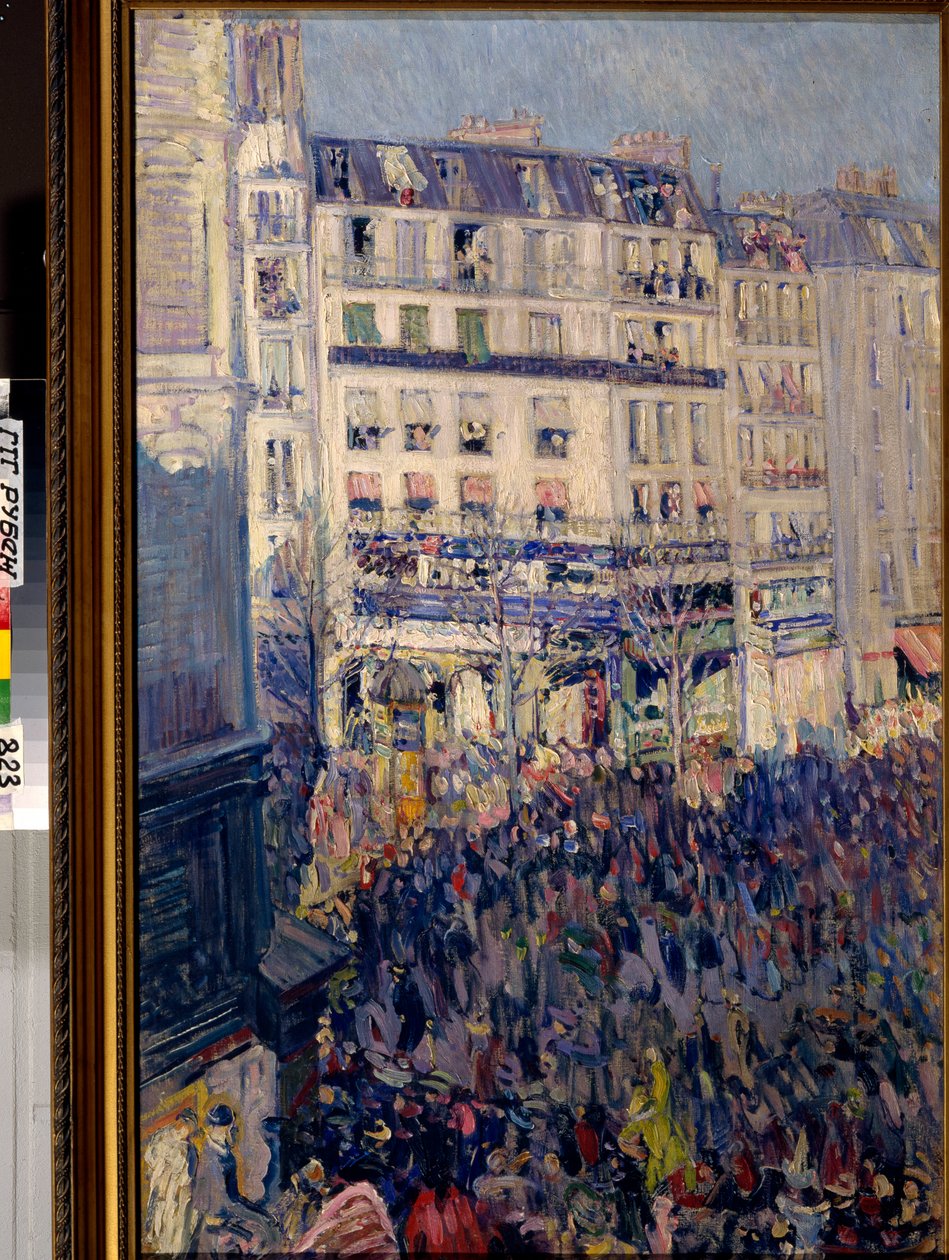 Mardi Gras i Paris av Nikolai Alexandrovich Tarkhoff