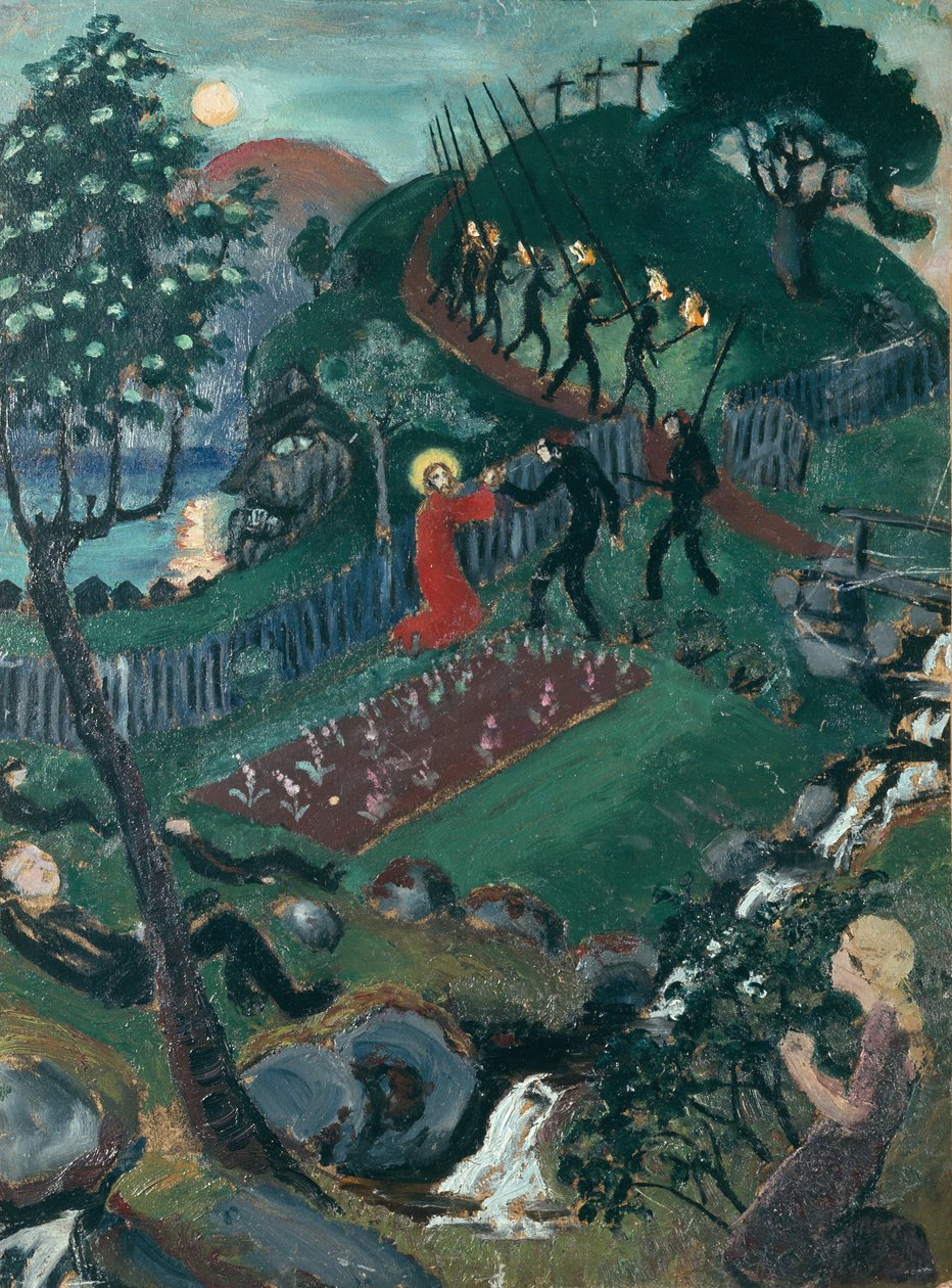 Getsemane av Nikolai Astrup