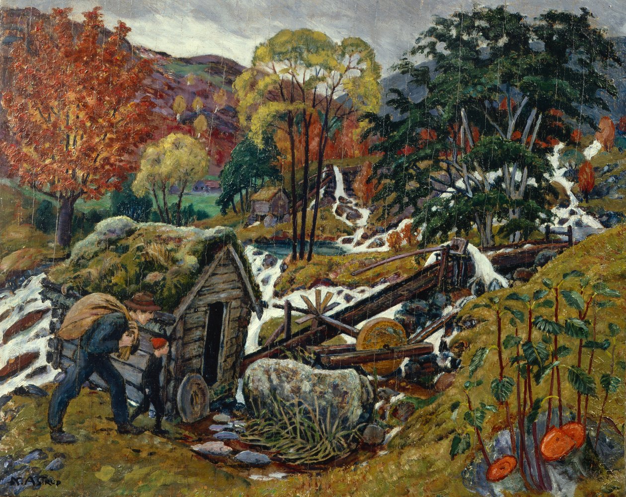 Kvinnors gong av Nikolai Astrup
