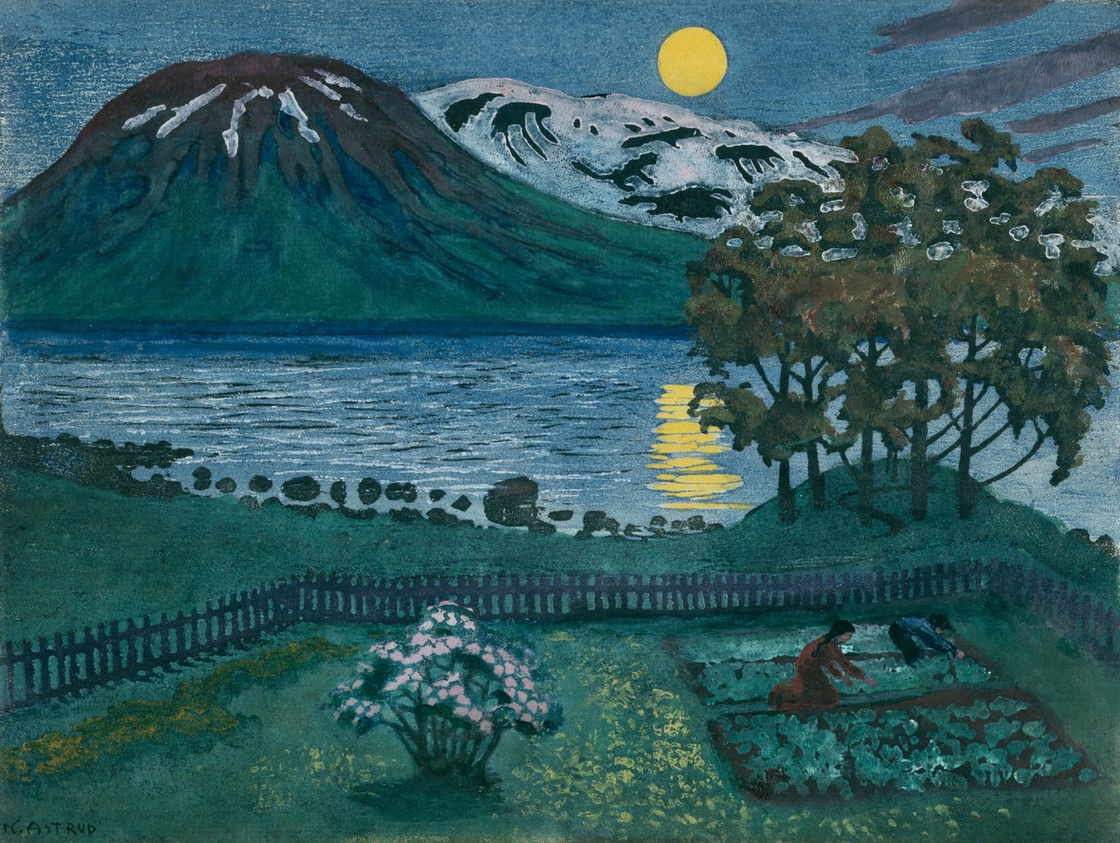 Maj månen av Nikolai Astrup