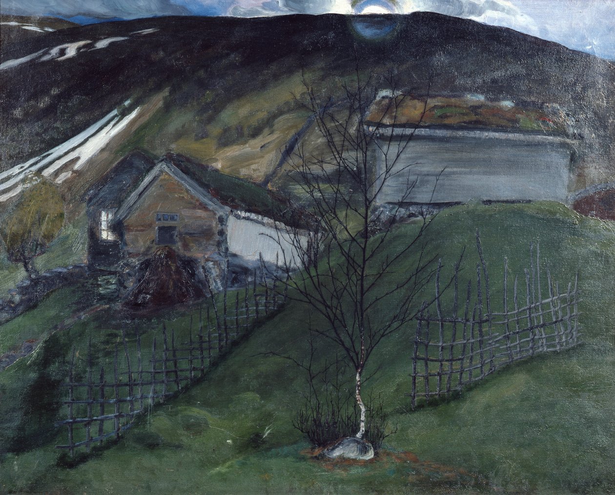 Månsken av Nikolai Astrup