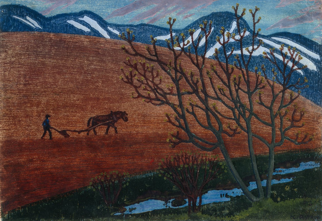 Plog natt av Nikolai Astrup