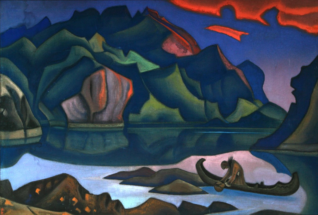 Hidden Treasure, 1947 av Nikolai Konstantinowitsch Roerich