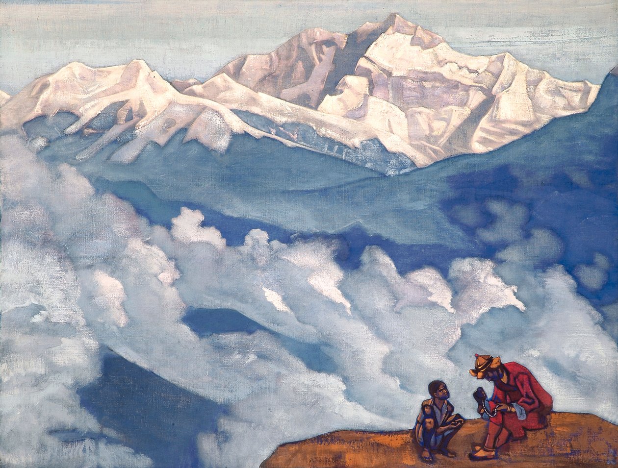 Sökandets pärla, 1924. av Nikolai Konstantinowitsch Roerich