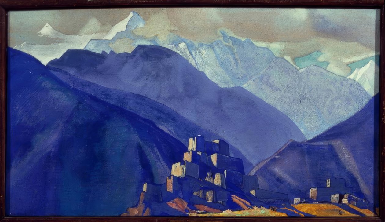 Stranghild. Kloster i bergen av Nikolai Konstantinowitsch Roerich