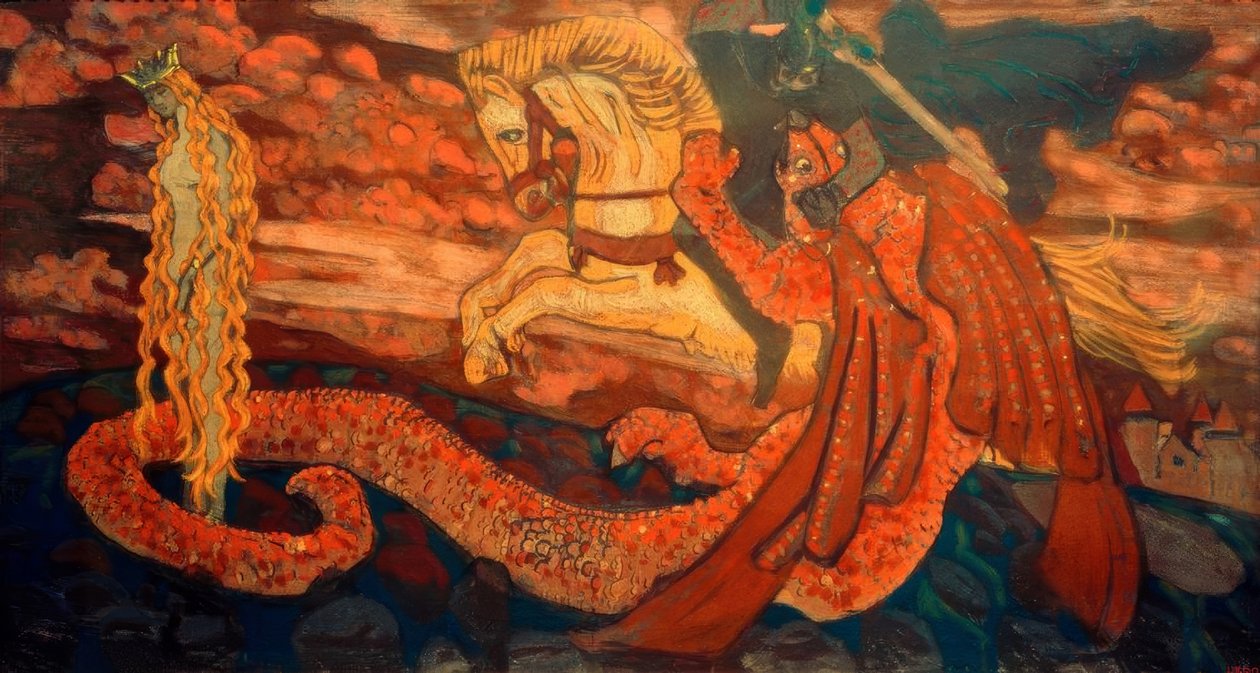 Zmiewna (Drakens dotter) av Nikolai Konstantinowitsch Roerich