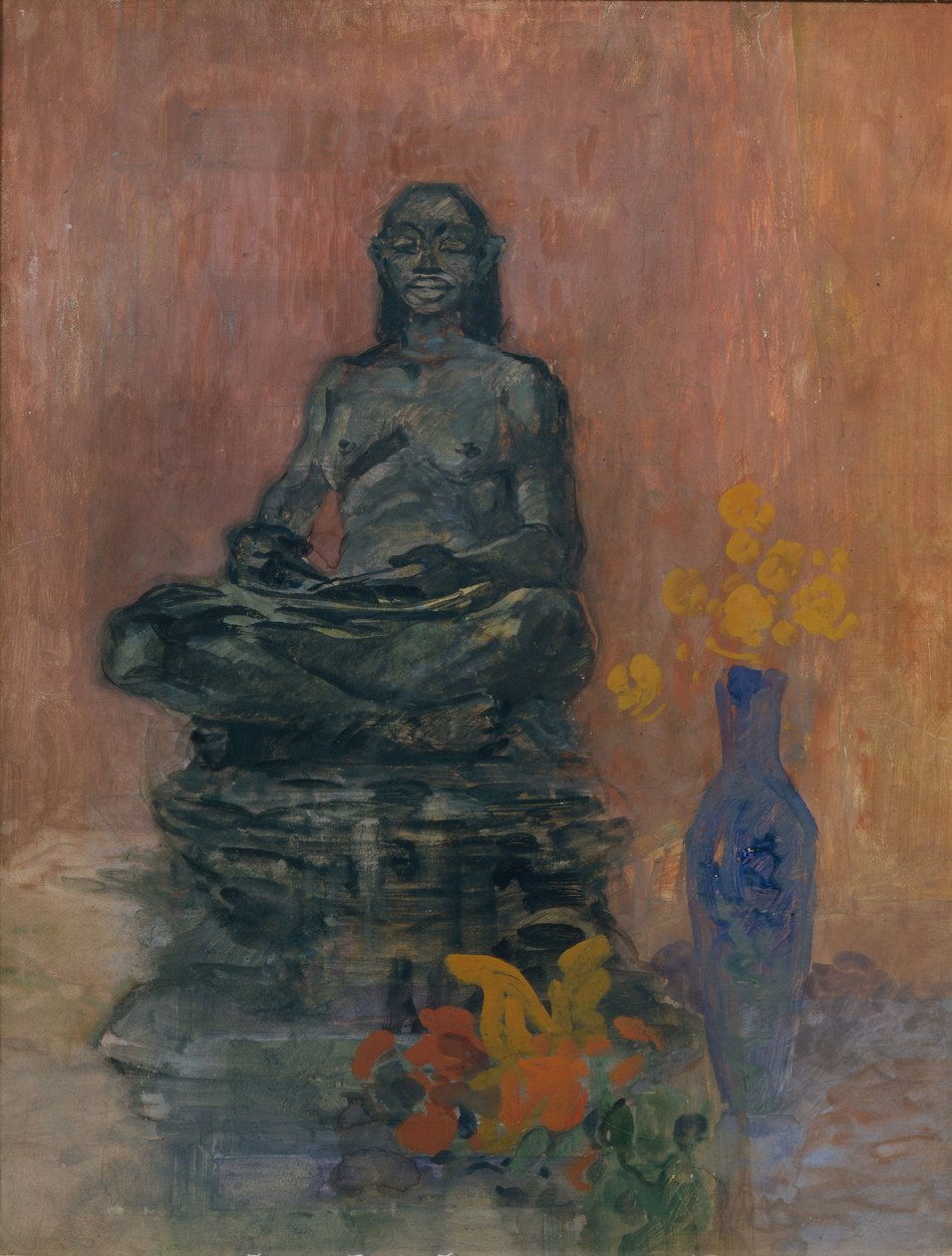 En hinduisk gud, 1900-talet av Nikolaj Nikolaevic Sapunov