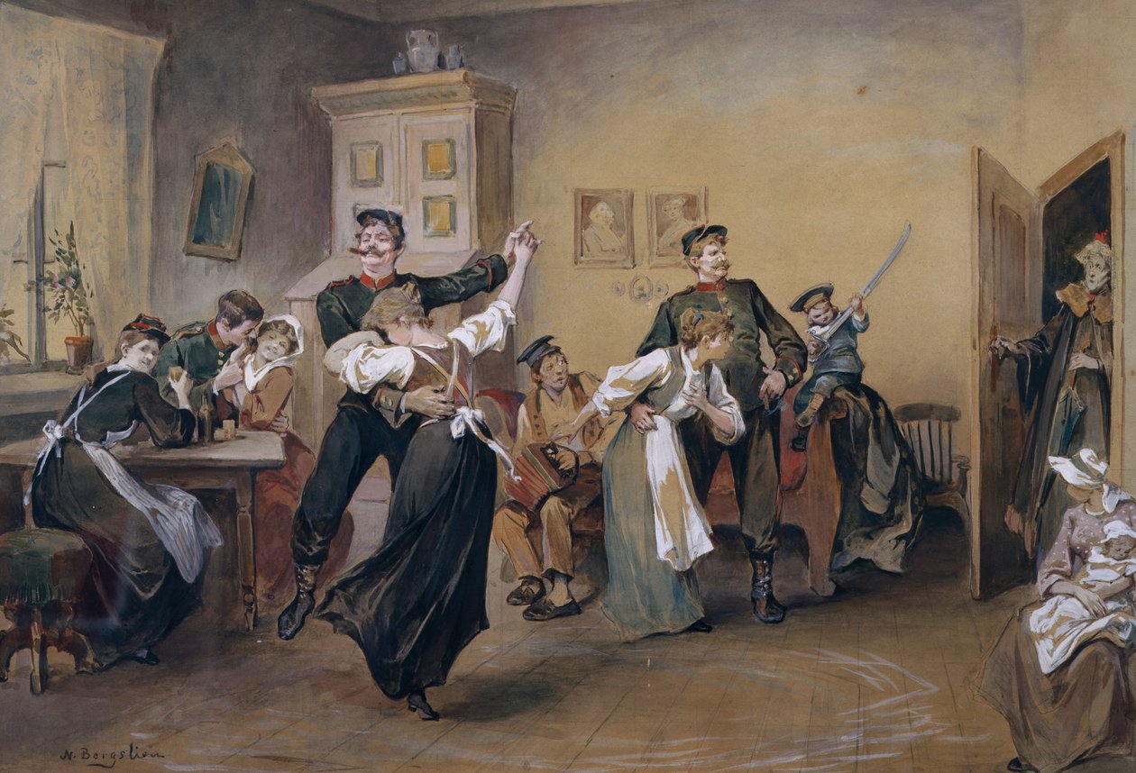 Dansa på loftet av Nils Bergslien