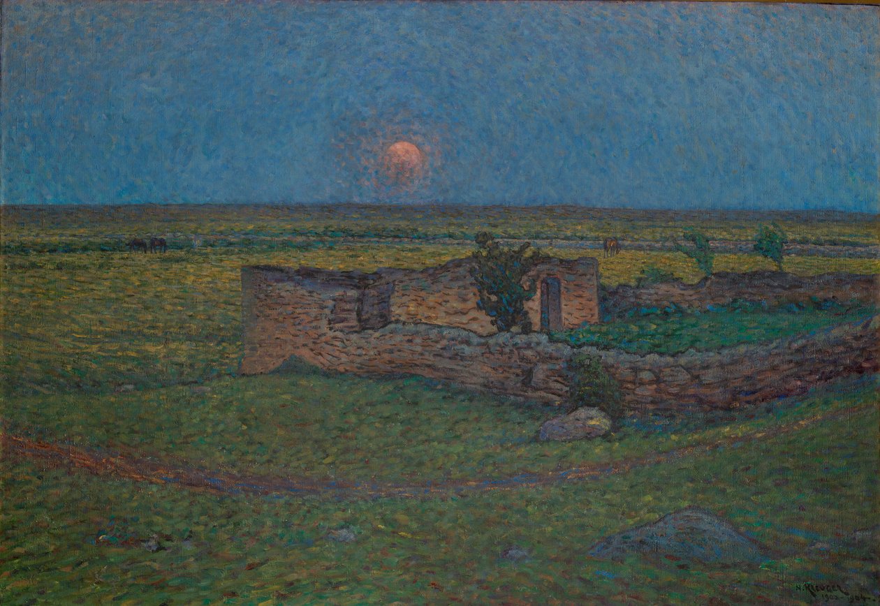 Moon Rising on Öland av Nils Kreuger