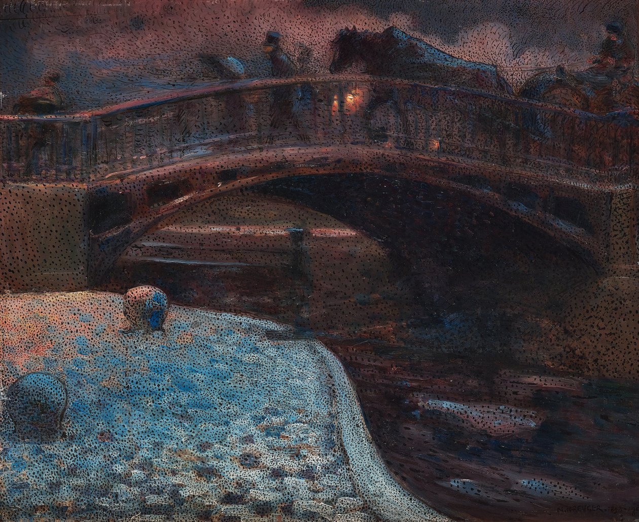 Låsbron, 1898-1901. av Nils Kreuger