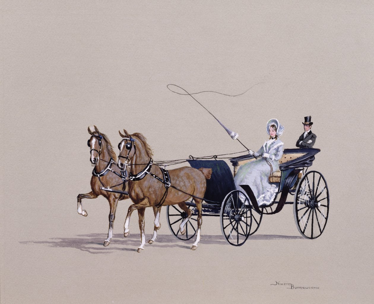 Park Phaeton, 1972 av Ninetta Butterworth