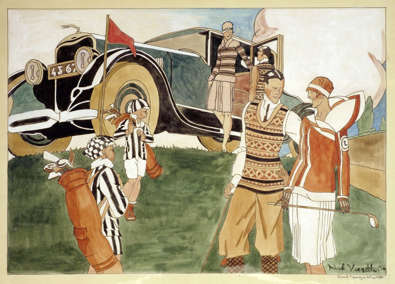Mode och bilism, 1920 av Noel Vargetta