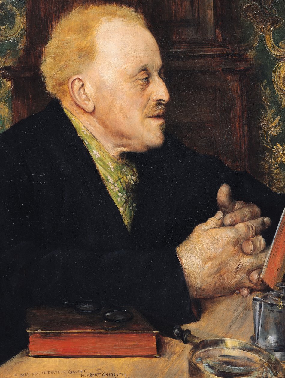 Dr Paul Gachet (1828-1909) 1891 av Norbert Goeneutte