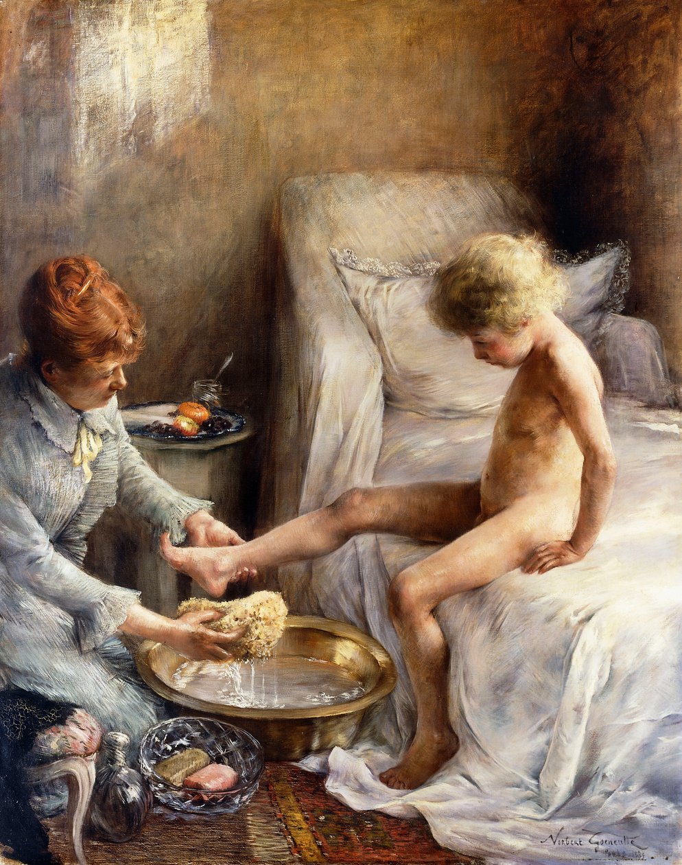 Jean Guerards toalett, 1889 av Norbert Goeneutte