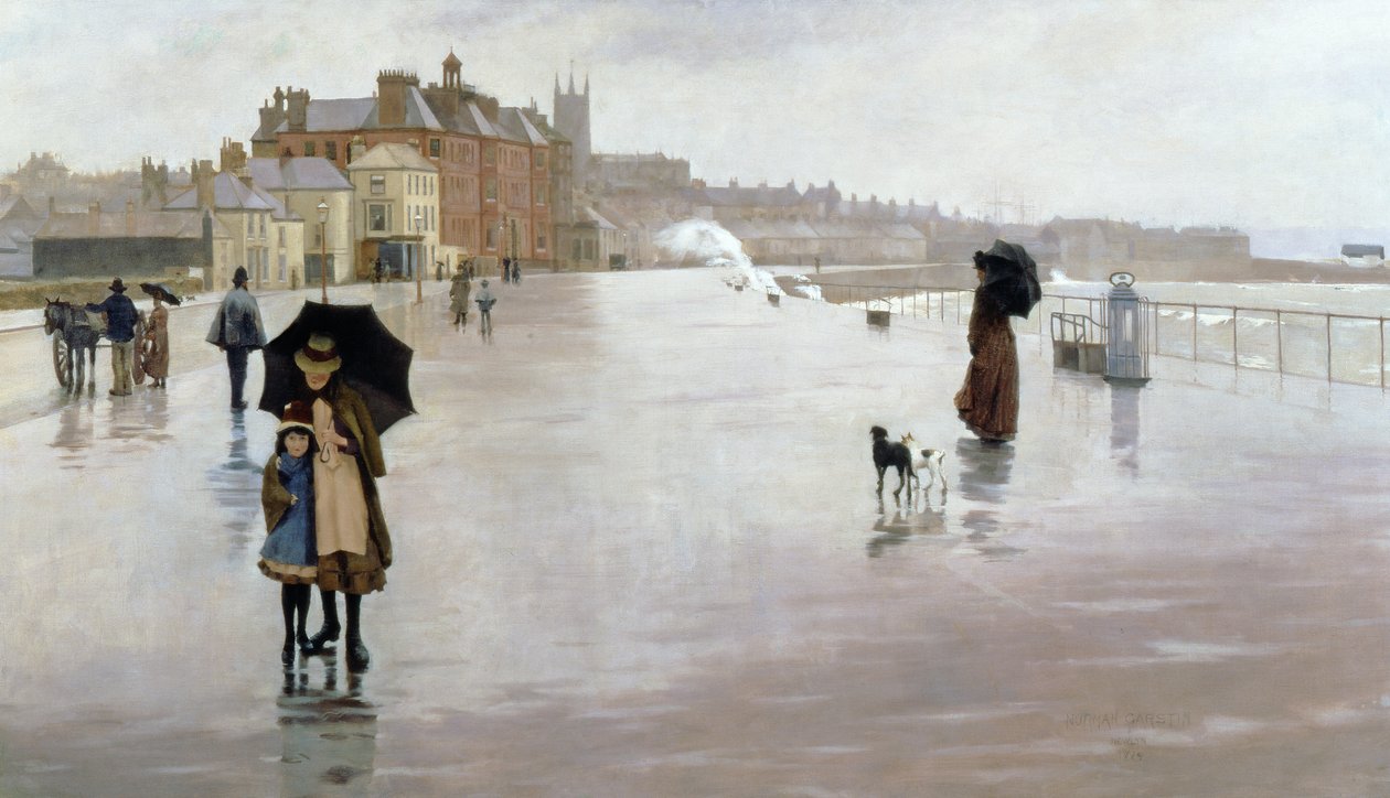 Regnet det regnar varje dag, 1889 av Norman Garstin