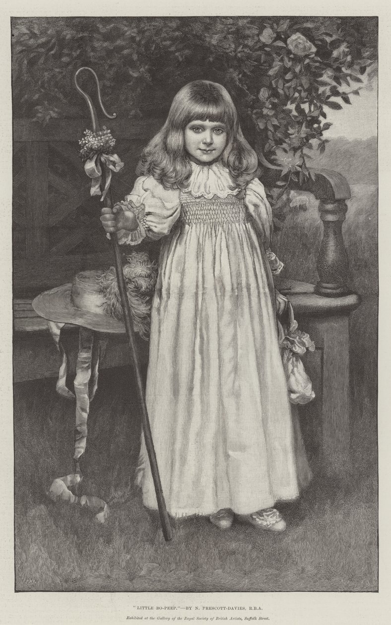 Lilla Bo-Peep av Norman Prescott Davies