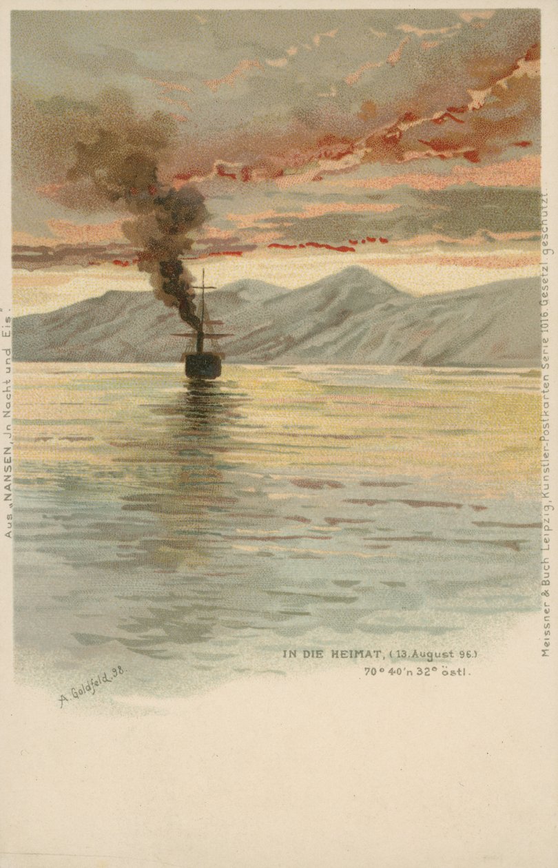 Nansens Fram-expedition, augusti 1896 av Norwegian School