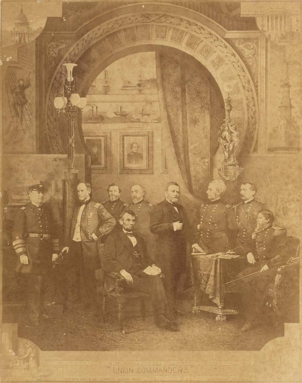 Unionens befälhavare av Notman Photograph Company
