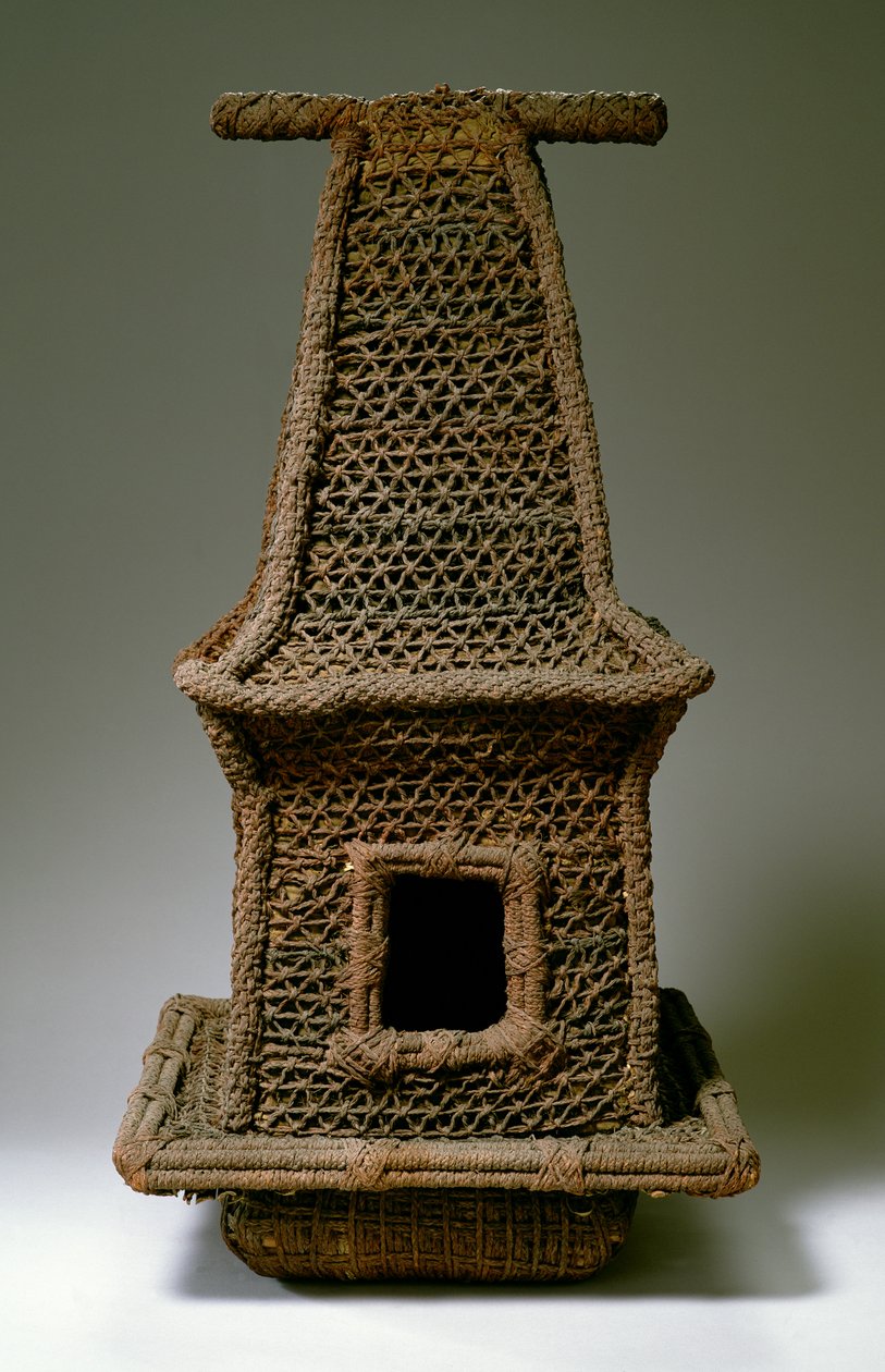 Modell tempel, från Fiji (flätning) av Oceanic