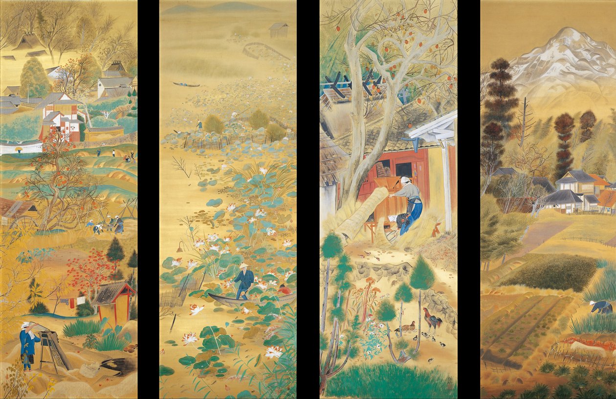 The Outskirts of Kyoto throughout the Season av Ochiai Rofu