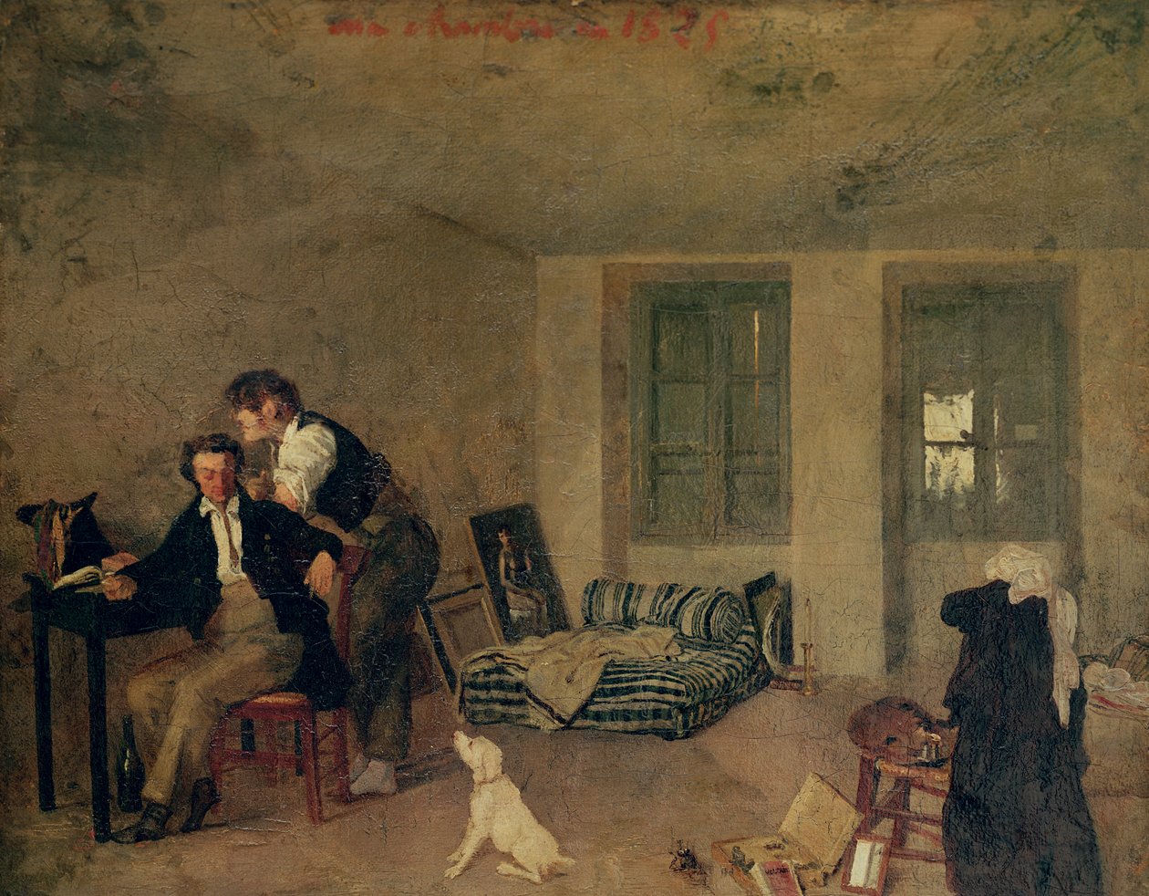 Mitt rum år 1825 av Octave Tassaert