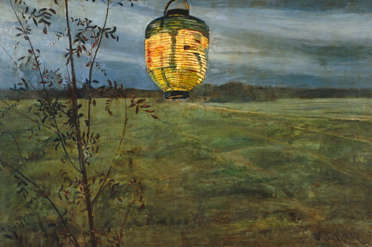 Kinesisk lampa av Oda Krohg